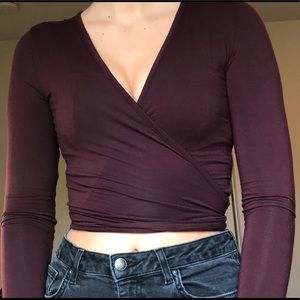 American eagle long sleeve wrap